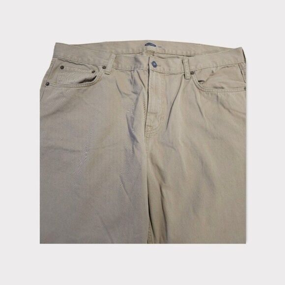 Old Navy Loose Fit Khaki Pants 40x29 - Picture 2 of 5